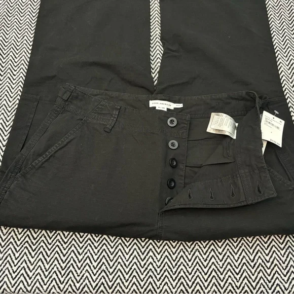 Good American Desert Cargo Pants in BlackSz 6NWT